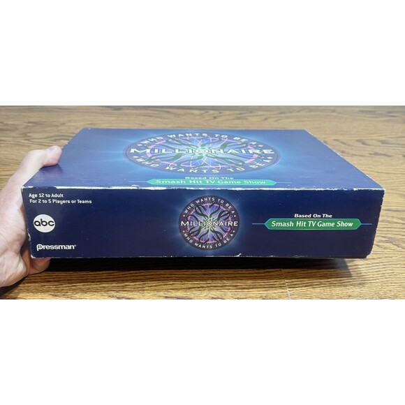 Who Wants To Be A Millionaire Trivia Family Board Game Good Conditions - Picture 2 of 13